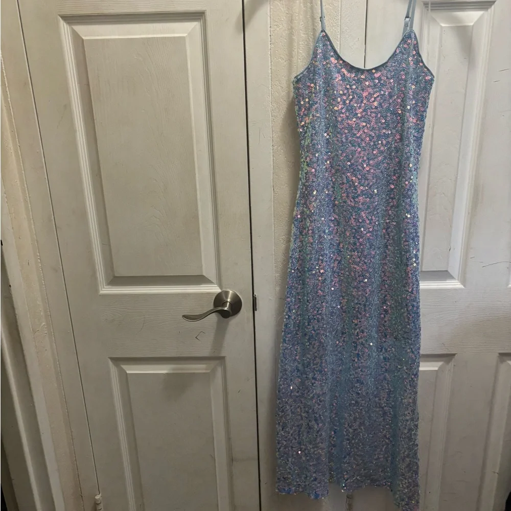 Wild Fable Sequin Spaghetti Strap Dress - Picture 2 of 6
